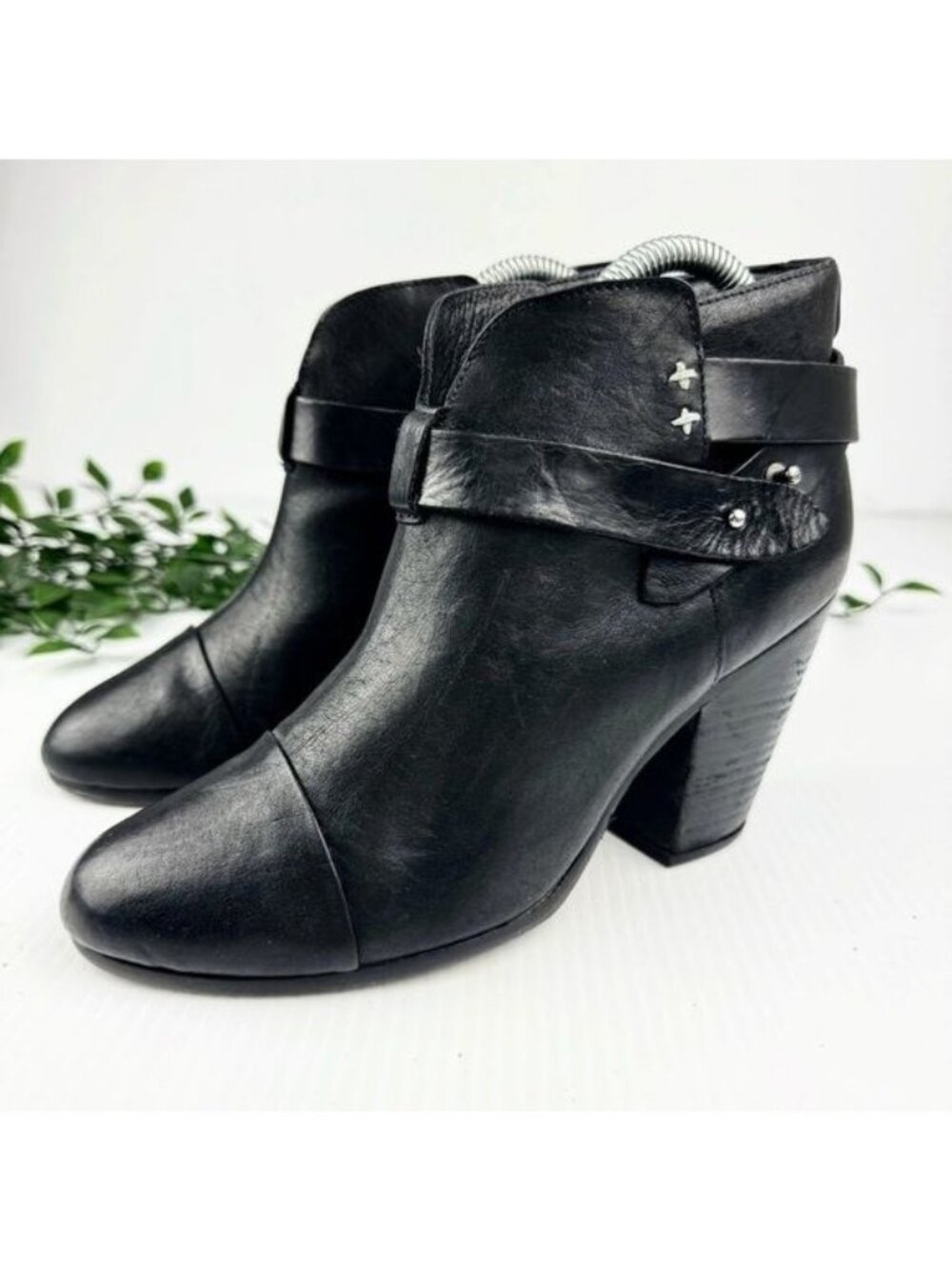 Rag & Bone Harrow Ankle Boots/ Booties black size 7.5